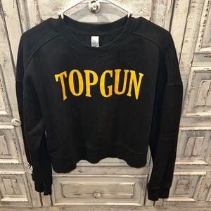 Topgun Allstars cropped crewneck